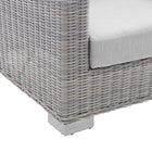 Modway Conway Sunbrella® Outdoor Patio Wicker Rattan Loveseat