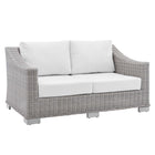 Modway Conway Sunbrella® Outdoor Patio Wicker Rattan Loveseat  