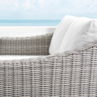 Modway Conway Sunbrella® Outdoor Patio Wicker Rattan Loveseat