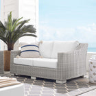 Modway Conway Sunbrella® Outdoor Patio Wicker Rattan Loveseat
