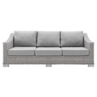 Modway Conway Sunbrella® Outdoor Patio Wicker Rattan Sofa