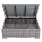 Modway Conway 45" Outdoor Patio Wicker Rattan Coffee Table