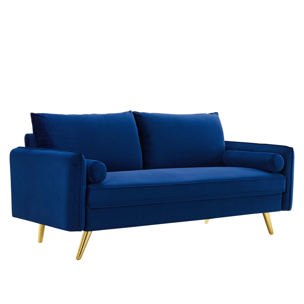 Modway Revive Performance Velvet Sofa  