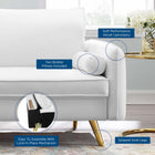 Modway Revive Performance Velvet Sofa