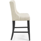 Modway Baron Upholstered Fabric Counter Stool Set of 2