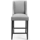 Modway Baron Upholstered Fabric Counter Stool Set of 2