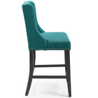 Modway Baron Upholstered Fabric Counter Stool Set of 2
