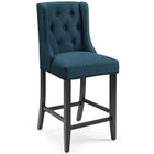Modway Baronet Upholstered Fabric Counter Bar Stool Set of 2