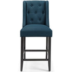 Modway Baronet Upholstered Fabric Counter Bar Stool Set of 2