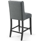 Modway Baronet Upholstered Fabric Counter Bar Stool Set of 2