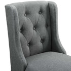 Modway Baronet Upholstered Fabric Counter Bar Stool Set of 2
