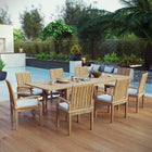 Modway Marina 9 Piece Outdoor Patio Teak Dining Set EEI-4034
