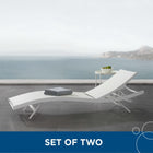 Modway Glimpse Outdoor Patio Mesh Chaise Lounge Set of 2