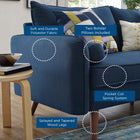 Modway Revive Upholstered Fabric Sofa and Loveseat Set