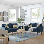 Modway Revive Upholstered Fabric Sofa and Loveseat Set