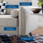 Modway Revive Upholstered Fabric Sofa and Loveseat Set