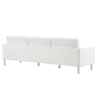 Modway Loft 3-Piece Tufted Vegan Leather Furniture Set