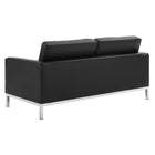 Modway Loft 3 Piece Tufted Upholstered Faux Leather Set EEI-4107