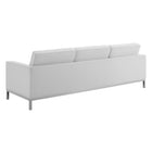 Modway Loft 3 Piece Tufted Upholstered Faux Leather Set EEI-4107