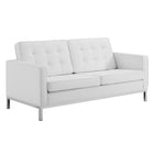 Modway Loft 3 Piece Tufted Upholstered Faux Leather Set EEI-4107