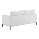 Modway Loft 3 Piece Tufted Upholstered Faux Leather Set EEI-4107