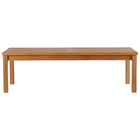 Modway Upland Outdoor Patio Teak Wood Coffee Table