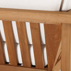 Modway Bayport Outdoor Patio Teak Wood Corner Chair