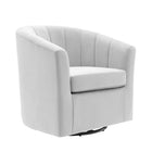 Modway Prospect Performance Velvet Swivel Armchair  