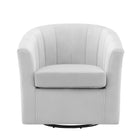 Modway Prospect Performance Velvet Swivel Armchair