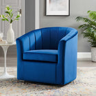 Modway Prospect Performance Velvet Swivel Armchair
