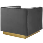 Modway Sanguine 3 Piece Vertical Channel Tufted Upholstered Performance Velvet Set
