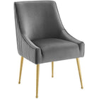 Modway Discern Pleated Back Upholstered Performance Velvet Dining Chair Set of 2