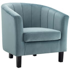 Modway Prospect Channel Tufted Performance Velvet Armchair Set of 2