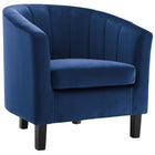 Modway Prospect Channel Tufted Performance Velvet Armchair Set of 2