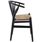 Modway Flourish Spindle Wood Dining Side Chair Set of 2