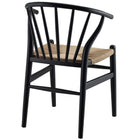 Modway Flourish Spindle Wood Dining Side Chair Set of 2