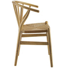 Modway Flourish Spindle Wood Dining Side Chair Set of 2