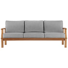 Modway Marina Outdoor Patio Teak Sofa