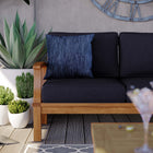Modway Marina Outdoor Patio Teak Sofa