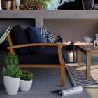 Modway Marina Outdoor Patio Teak Sofa