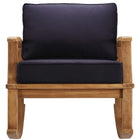 Modway Marina Outdoor Patio Teak Rocking Chair