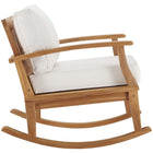 Modway Marina Outdoor Patio Teak Rocking Chair