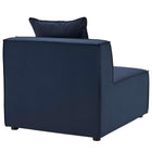 Modway Saybrook Outdoor Patio Upholstered Sectional Sofa Armless Chair