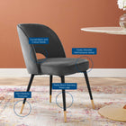Modway Rouse Performance Velvet Dining Side Chair