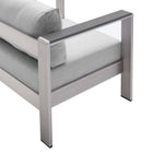 Modway Shore Sunbrella® Fabric Aluminum Outdoor Patio Armchair