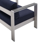 Modway Shore Sunbrella® Fabric Aluminum Outdoor Patio Armchair