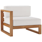 Modway Upland 4-Piece Outdoor Patio Teak Wood Furniture Set