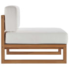 Modway Upland 4-Piece Outdoor Patio Teak Wood Furniture Set