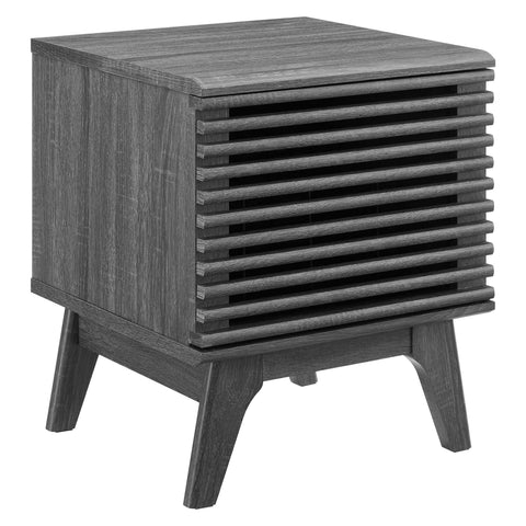Modway Render Vinyl Record Display Stand  
