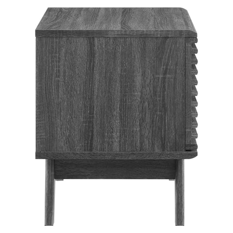 Modway Render Vinyl Record Display Stand  